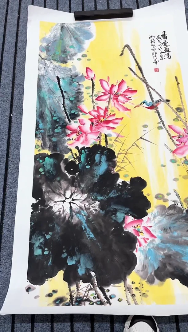 精品国画花鸟作品
