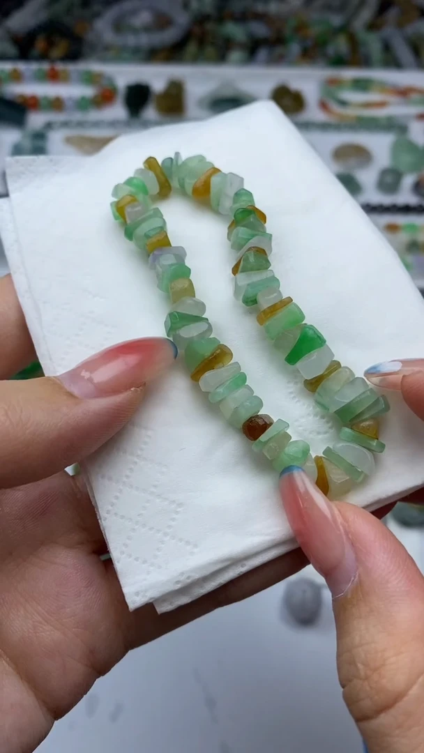 未镶嵌定制翡翠毛货定制不退不换