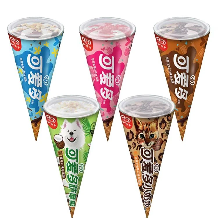 和路雪大可爱多/迷你可爱多盒装脆皮甜筒雪糕多口味可选