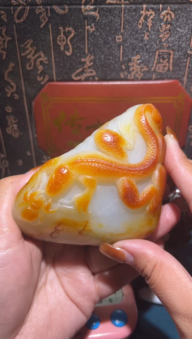 未镶嵌和田玉挂件葱**菜1