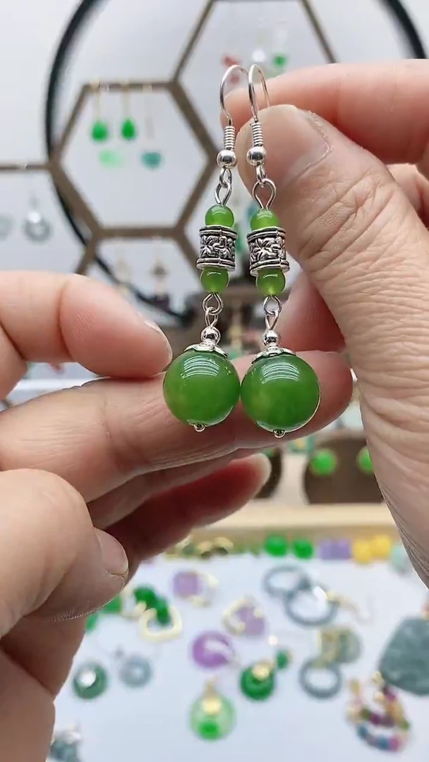 未镶嵌和田玉耳饰97