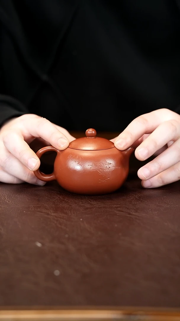 茶杯紫砂全手工 朱泥大红袍