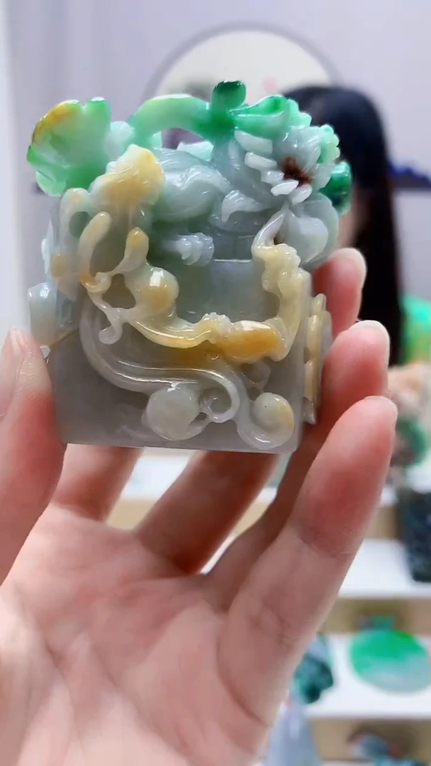 未镶嵌定制翡翠4852zm-毛货摆件145