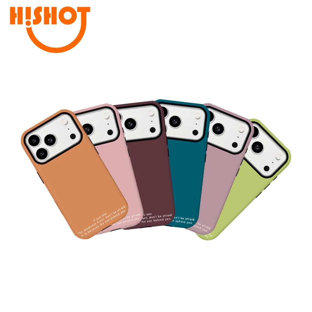 Hishot |进口二合一韩国菲林适用于苹果17/16/promax壳