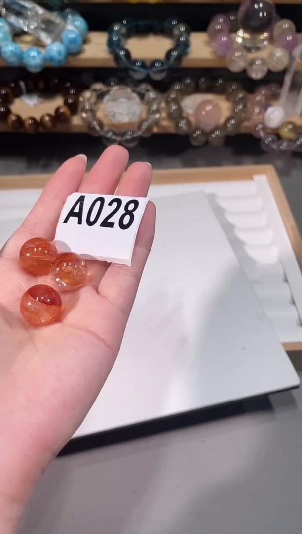 未镶嵌手链水晶A028红胶花单珠17多样性发一