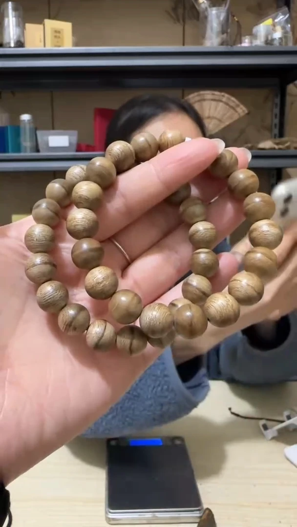 【闪购商品】沉香手串30号富国岛圆珠手串多样性一条卡10