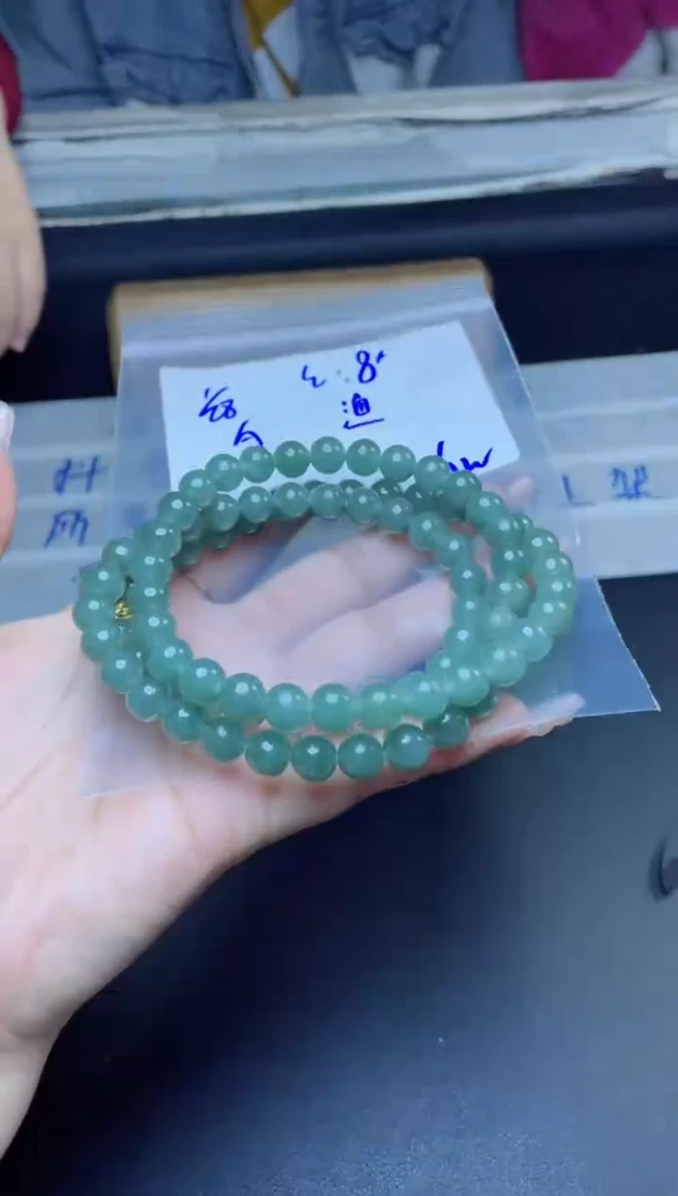 【闪购商品】定制翡翠未镶嵌珠串