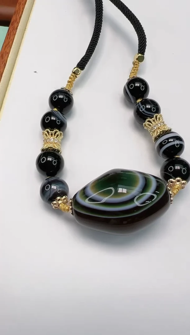 玛瑙/玉髓项链未镶嵌Y21740（拍一发一）多样性发货