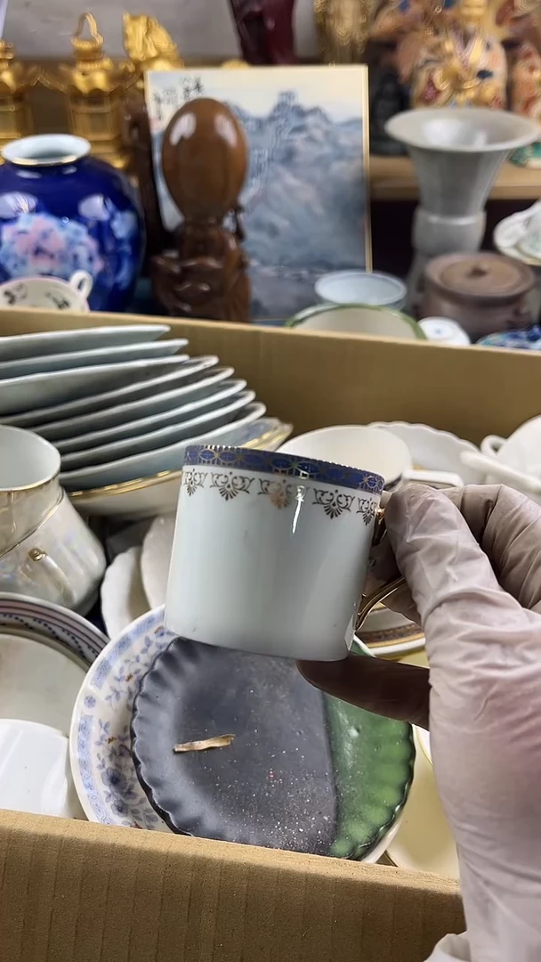 瓷片小**姥英歌瓷器满28包邮