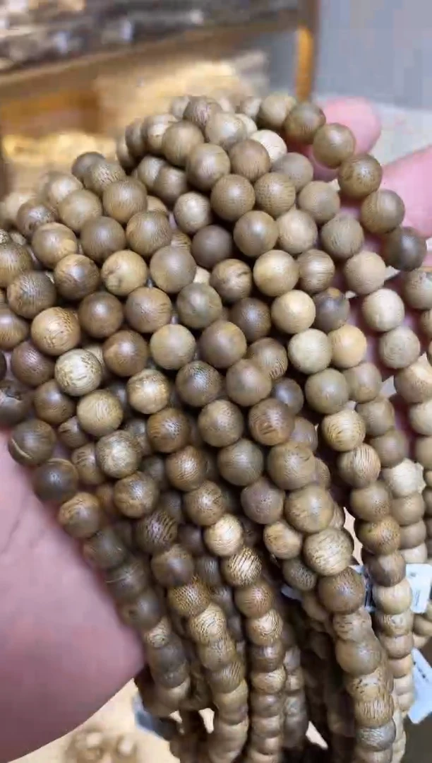 手串沉香文莱圆珠长串虫漏0.9多样性发其一