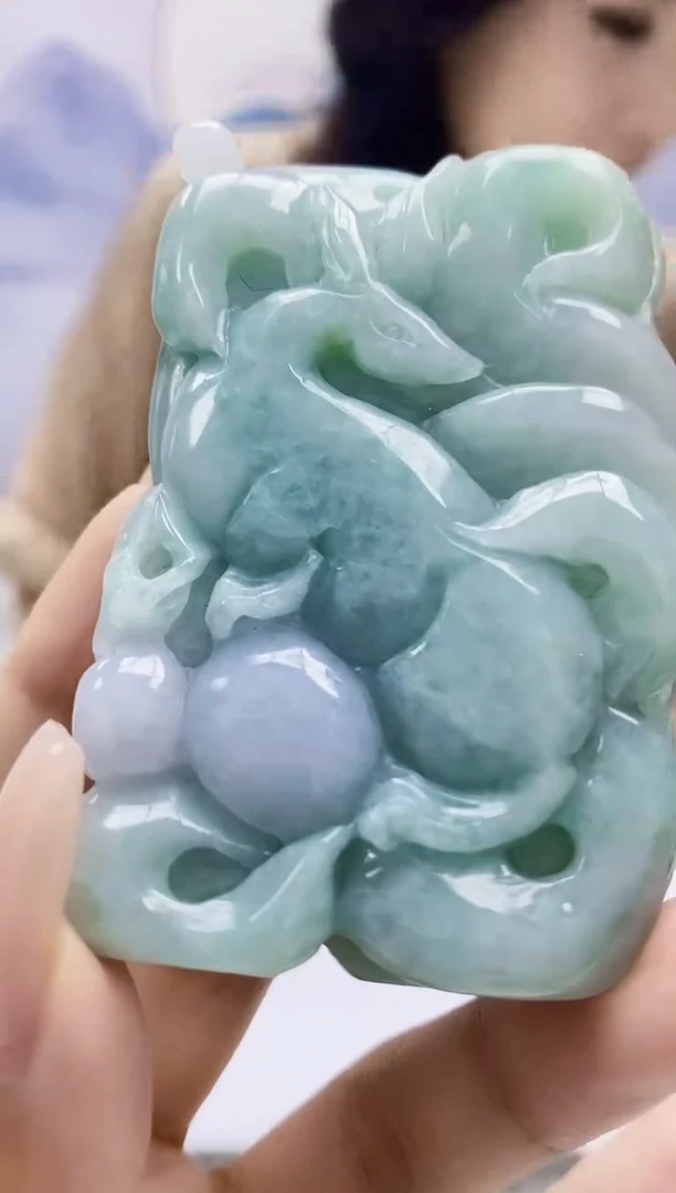 定制翡翠未镶嵌4829xx-毛货挂件81