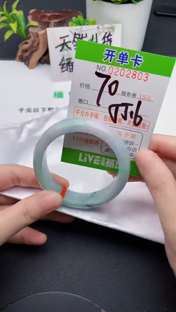 未镶嵌手镯翡翠03天然翡翠A货