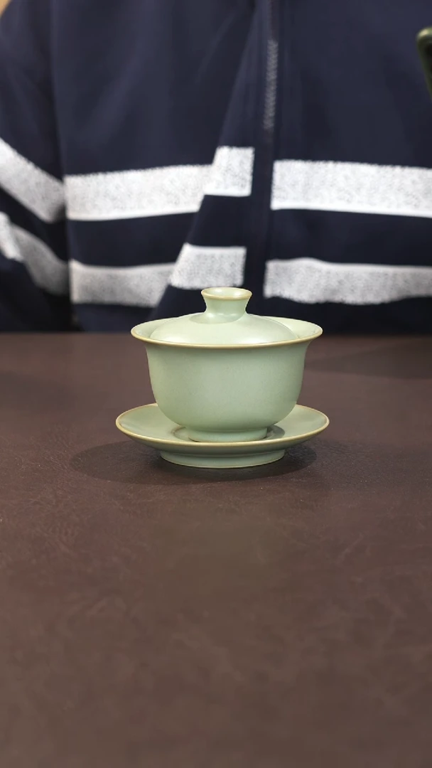 宣宝汝瓷原矿原釉手工作品