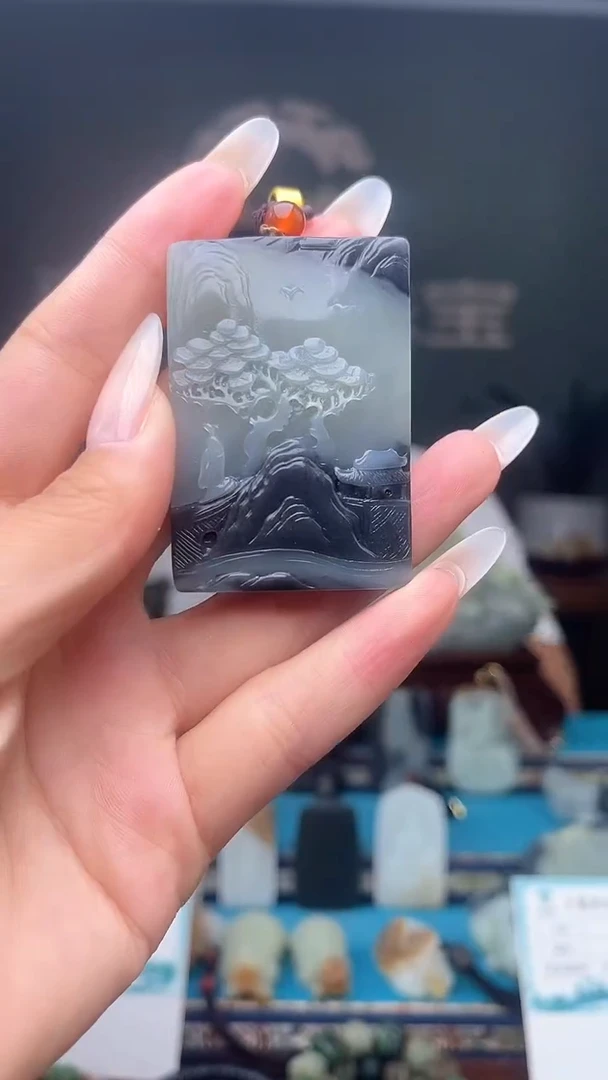 未镶嵌和田玉挂件1