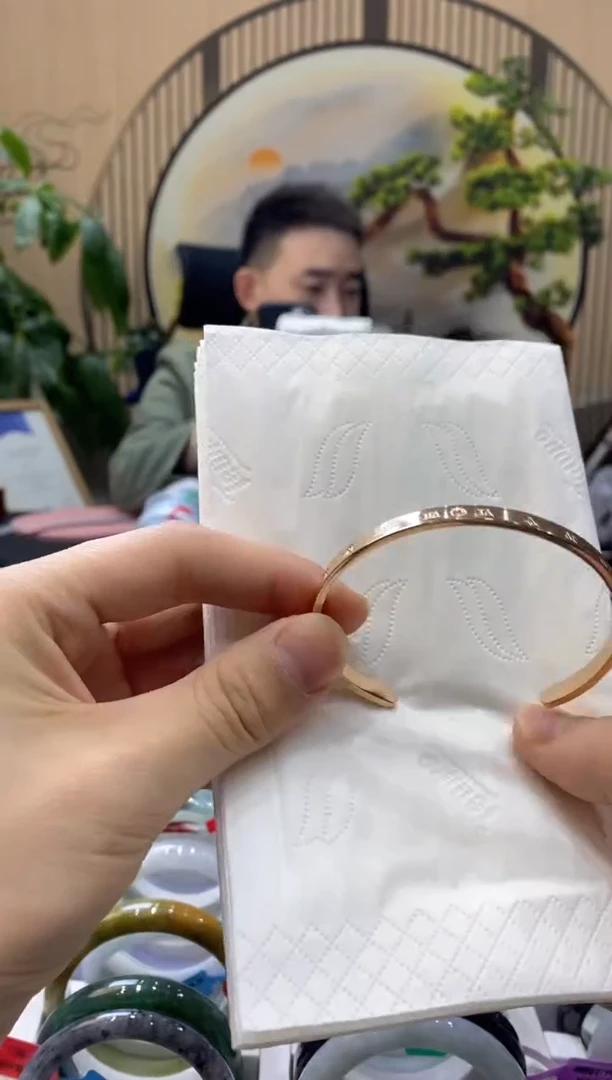 【闪购商品】钻石手镯钛钢0000009003