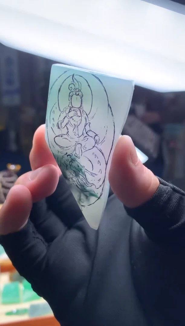未镶嵌定制翡翠天然翡翠裸石（包工）