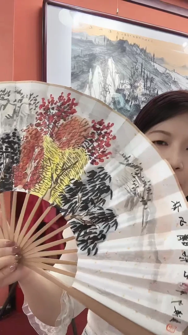 国画卢少波 国画/扇面