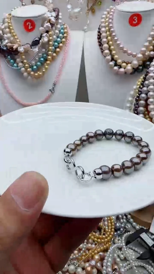 淡水珍珠未镶嵌颈饰1