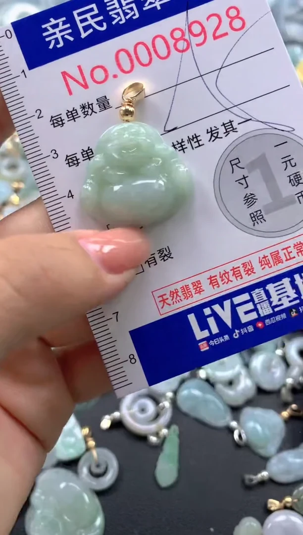 颈饰未镶嵌翡翠8928