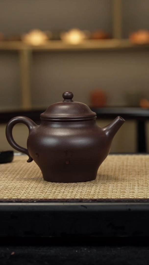 【闪购商品】紫砂茶壶老紫泥宫灯