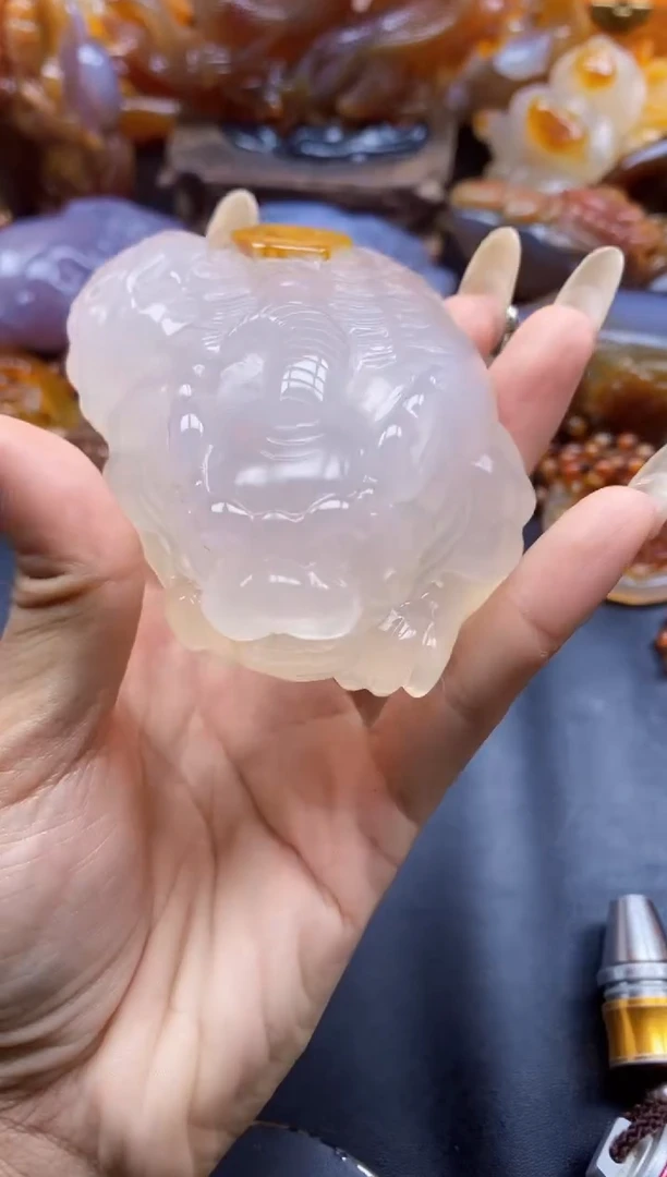 玛瑙/玉髓挂件未镶嵌逆*者ll