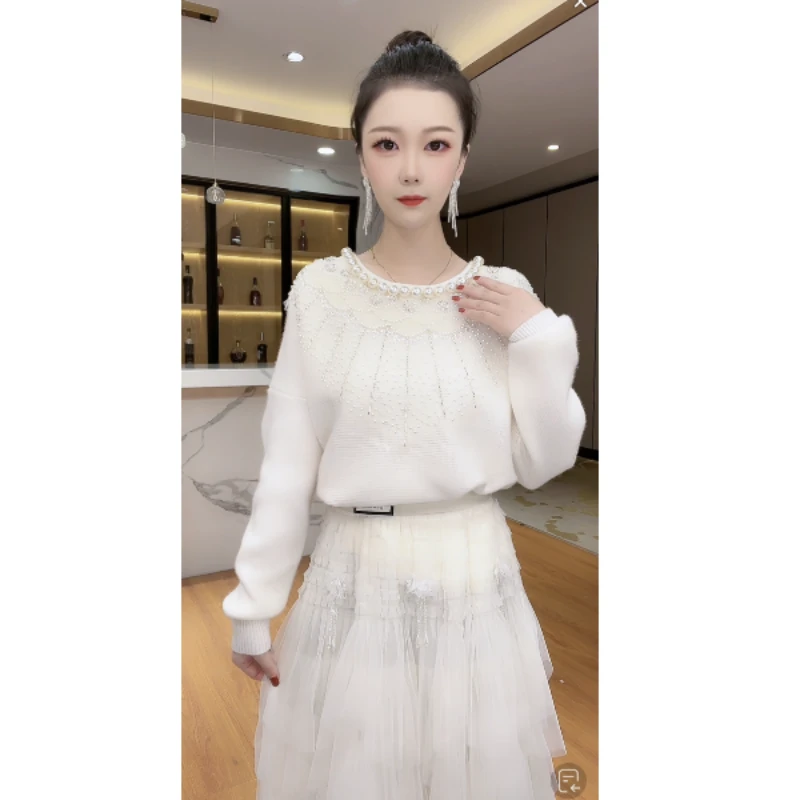 【芙娜妮轻奢】2024新款法式优雅气质复古显瘦名媛上衣F2333159A