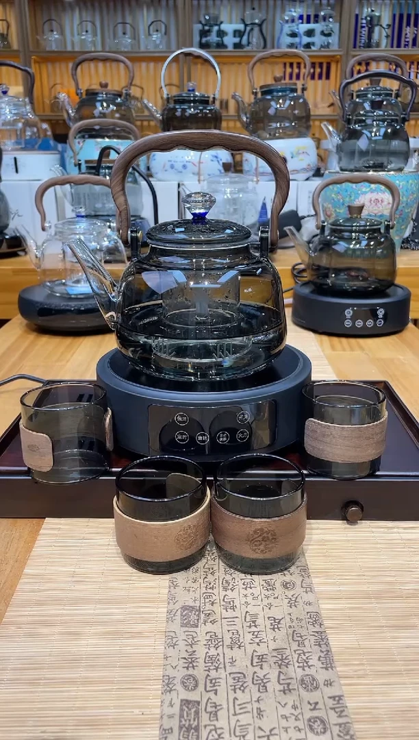 茶简黑炉+富贵星空壶+4卡扣杯