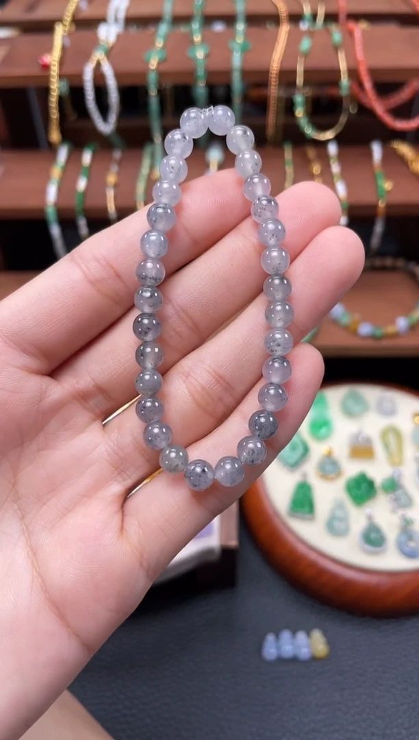 【闪购商品】翡翠手串未镶嵌一个  JK275