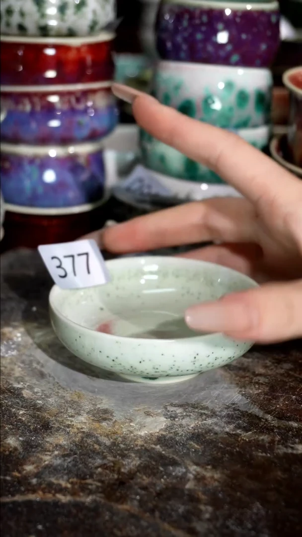 摆件精品窑变钧瓷茶器