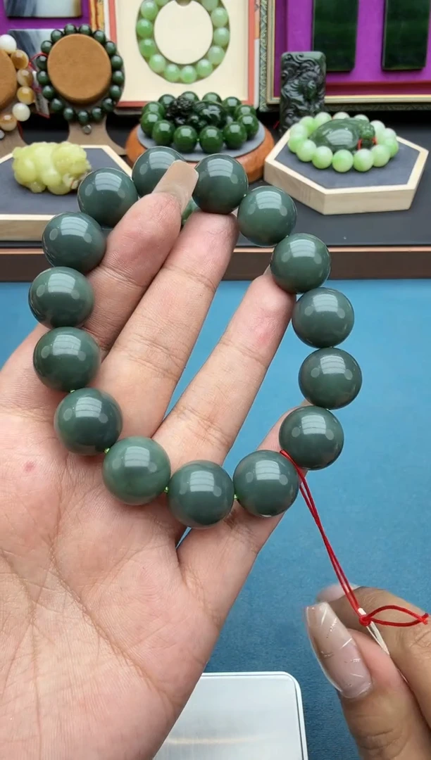 未镶嵌手串和田玉szq