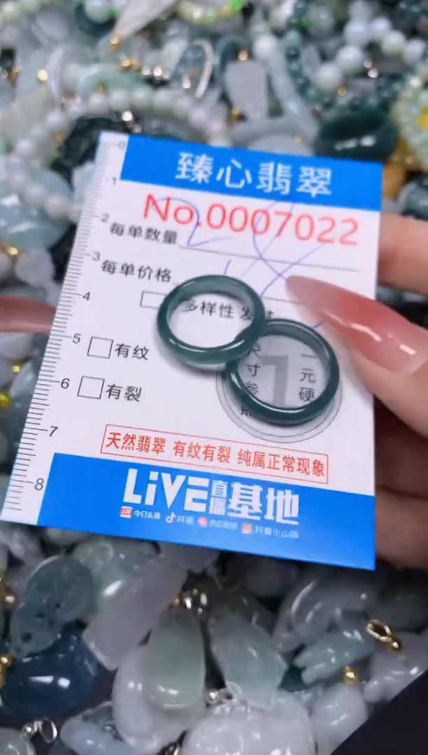 【闪购商品】翡翠颈饰未镶嵌含绳0007022