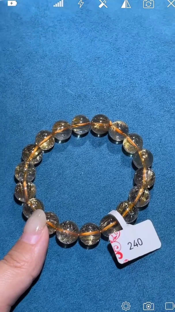 【闪购商品】和田玉BH240未镶嵌圆珠手串 *11+