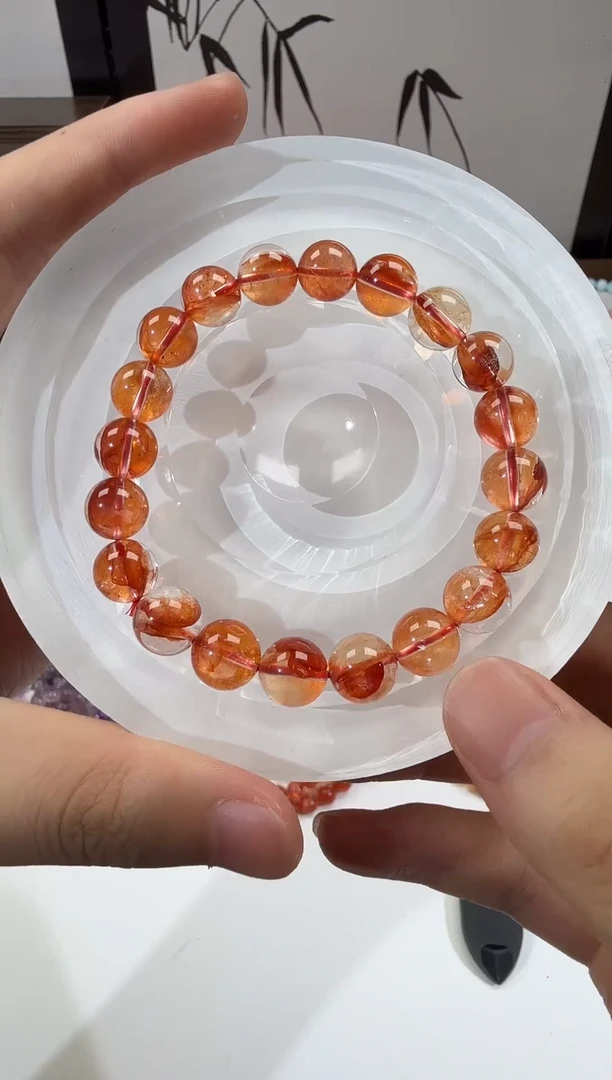 未镶嵌手串水晶SJ-20胶花卡9+