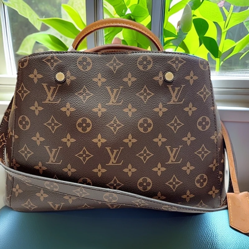 95新 LouisVuitton/路易威登 老花中号蒙田单肩包 1148 7339