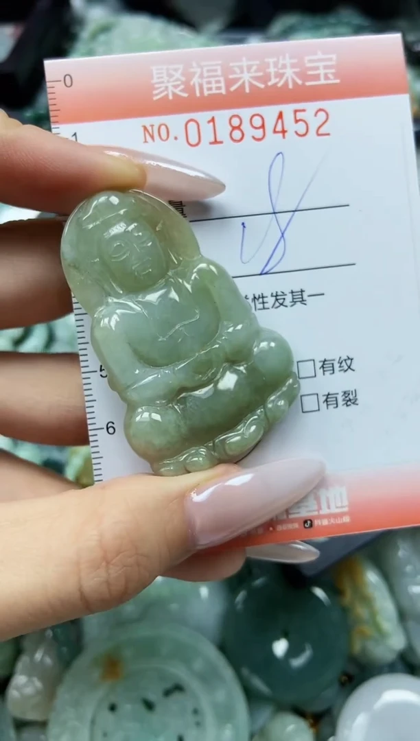 翡翠未镶嵌颈饰闪购0189452