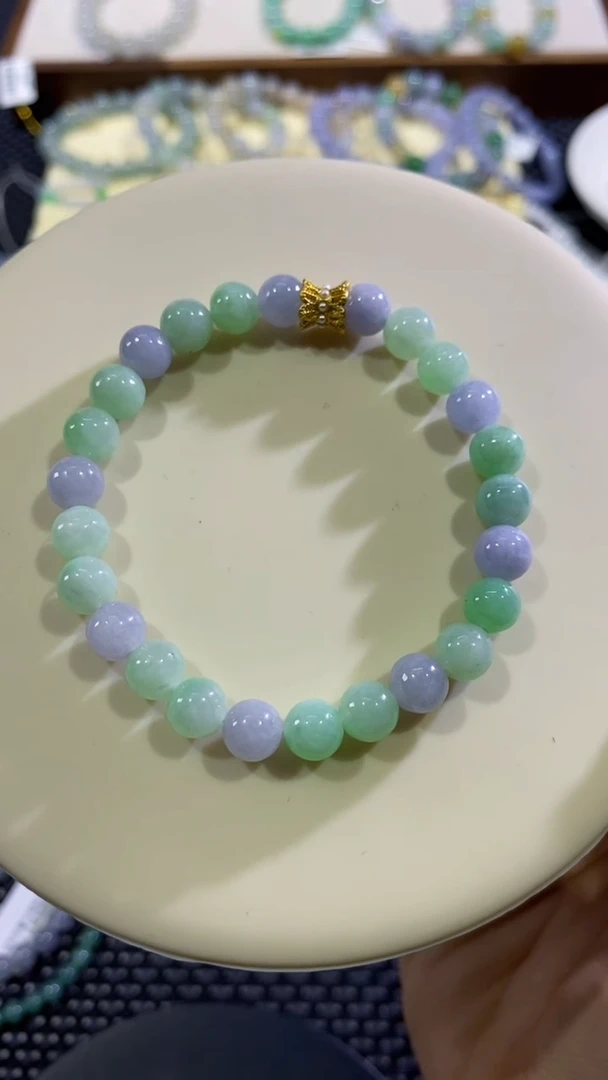 翡翠散珠卡7糖果串