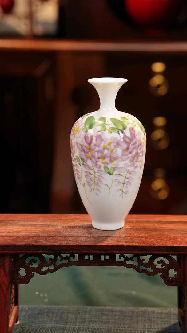 【闪购商品】摆件釉下五彩纯手工手绘原创瓷器