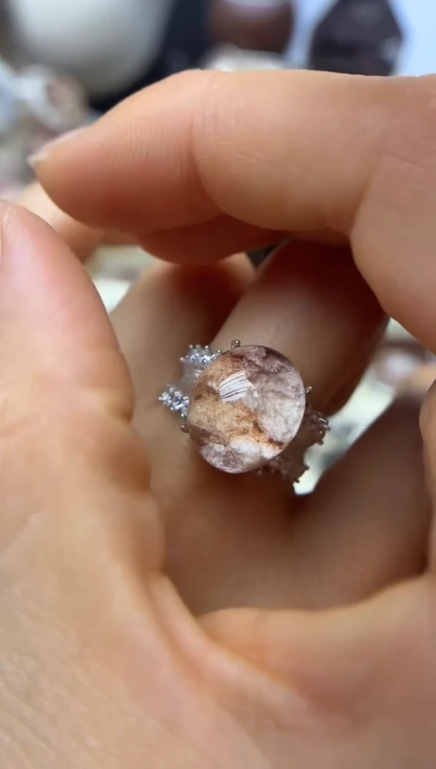 银S925镶嵌珠宝半成品水晶水晶水晶