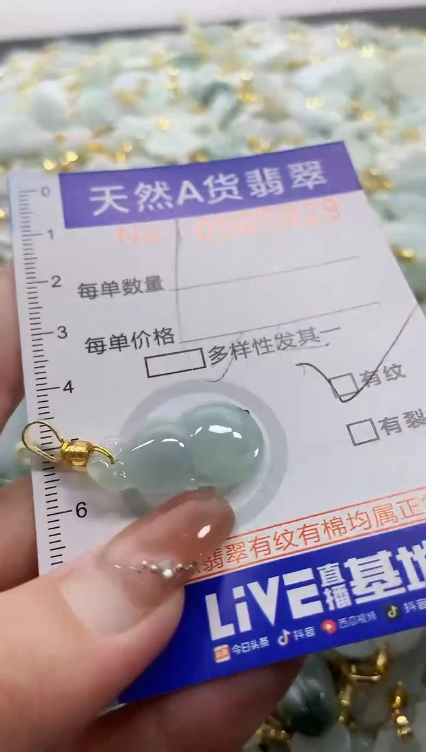 颈饰未镶嵌翡翠天然A货翡翠