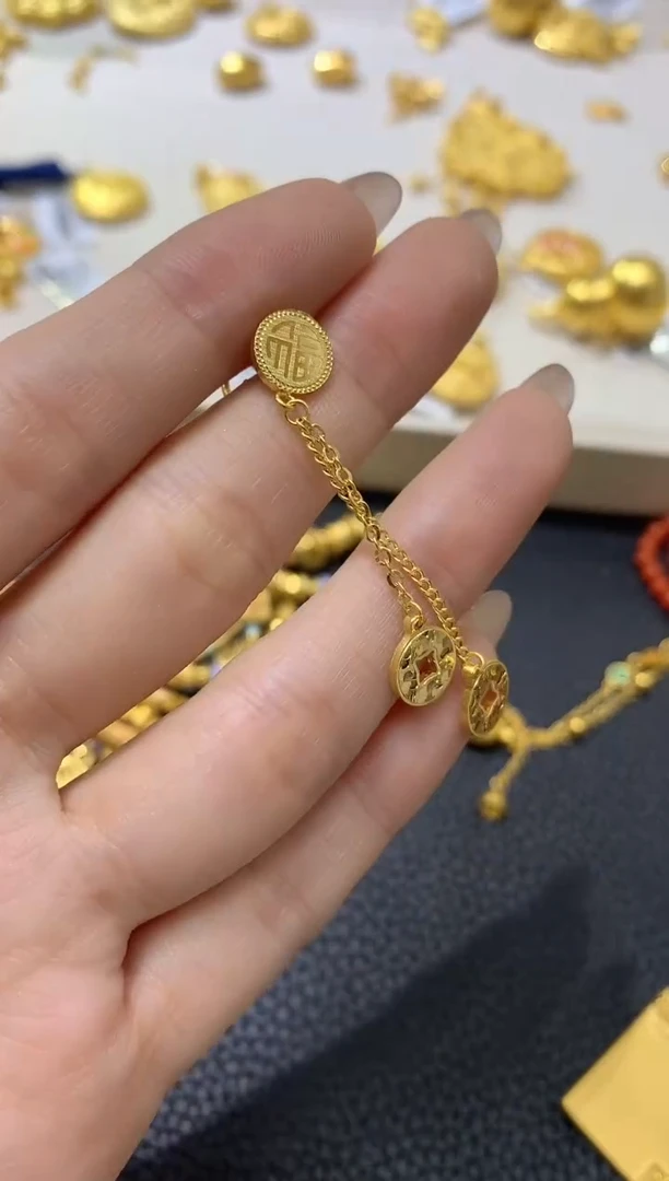 定制足金耳饰A26多样性发一件耳饰一对