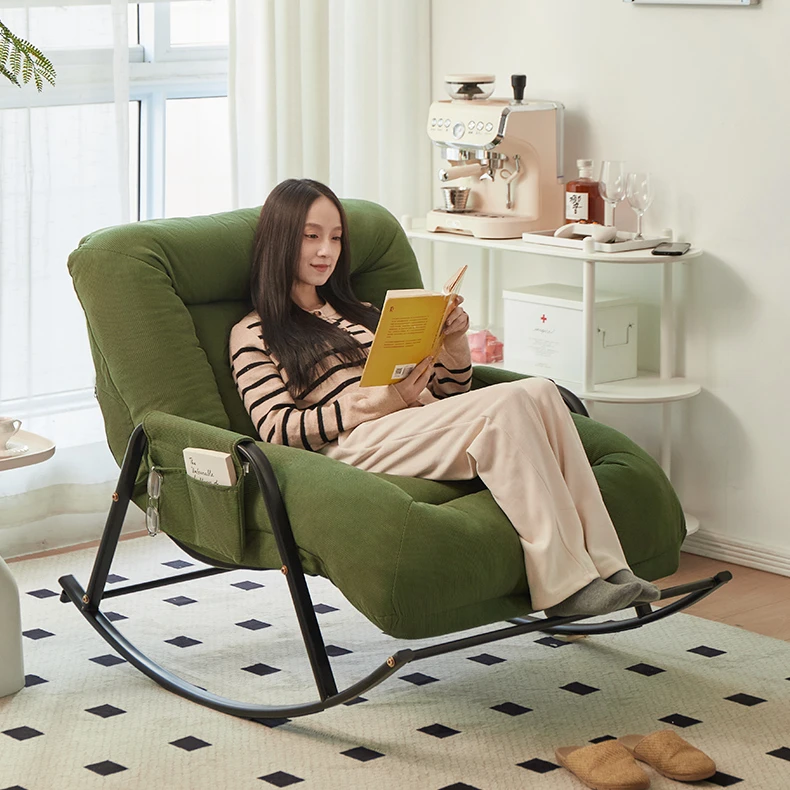 摇椅大人阳台家用休闲懒人椅摇摇椅躺椅成人可睡觉客厅双人沙发椅