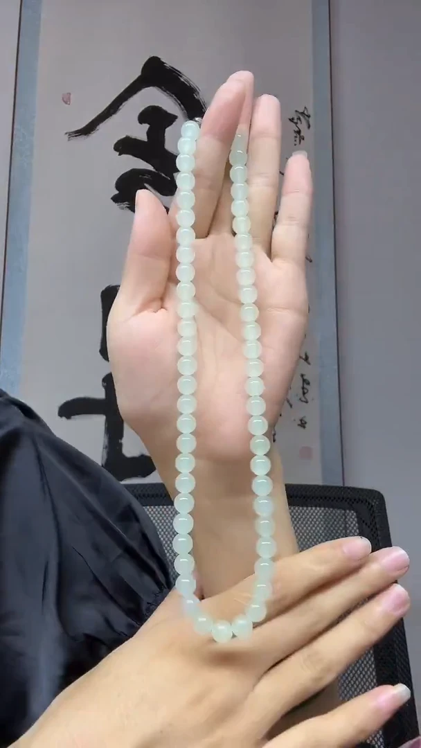 项链未镶嵌和田玉卡8