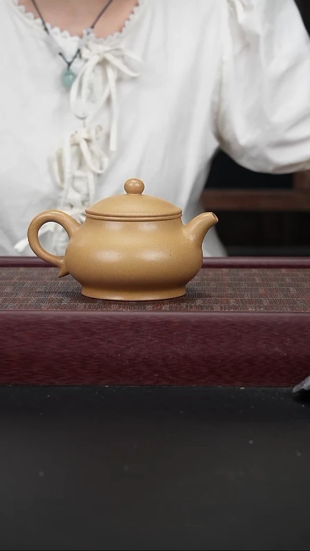 茶壶紫砂LOZY黄金段潘壶