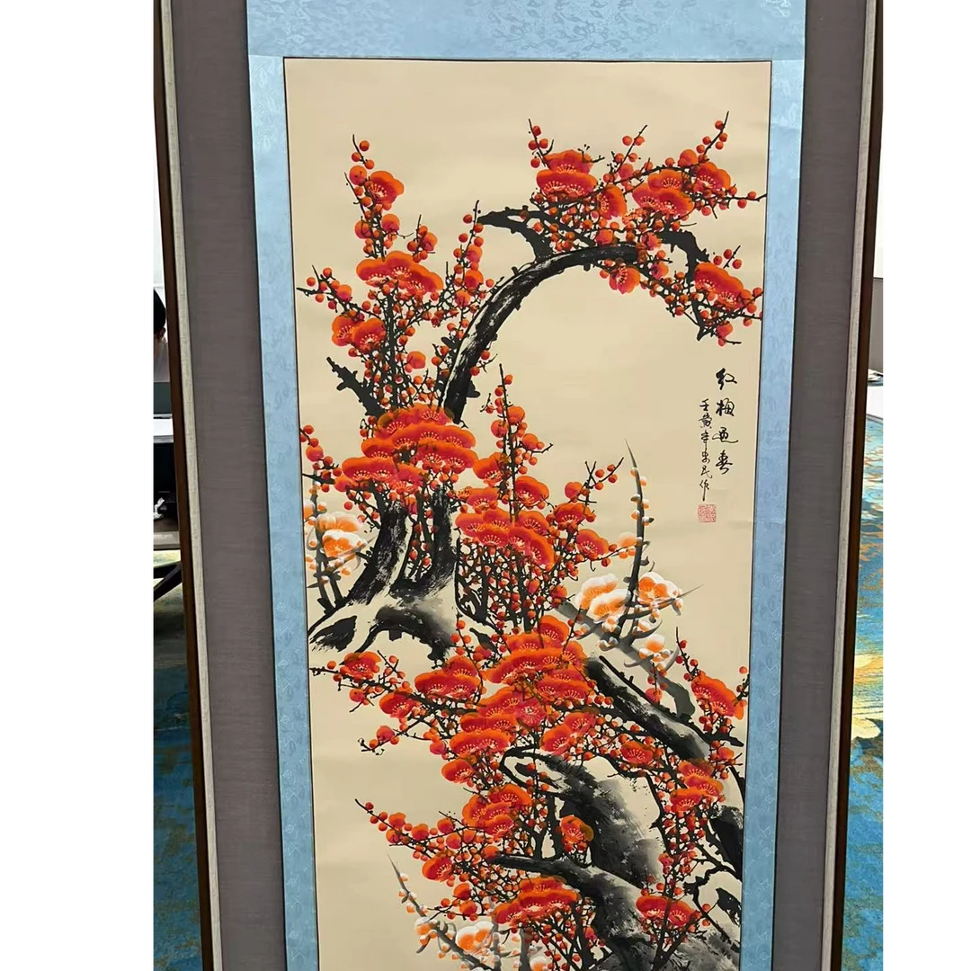 橱窗展示/文峰美术/李/宣纸国画/带证书