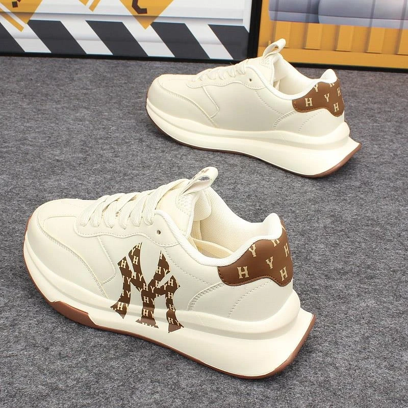 官方正品高级感纽约洋基队老爹鞋男女款厚底增高男鞋运动休闲板鞋