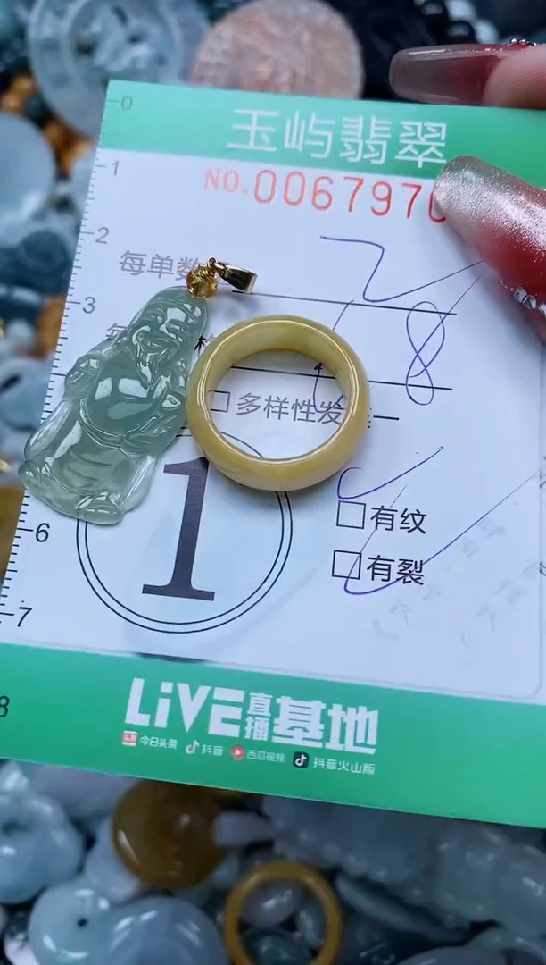 【闪购商品】翡翠颈饰未镶嵌闪购0067970