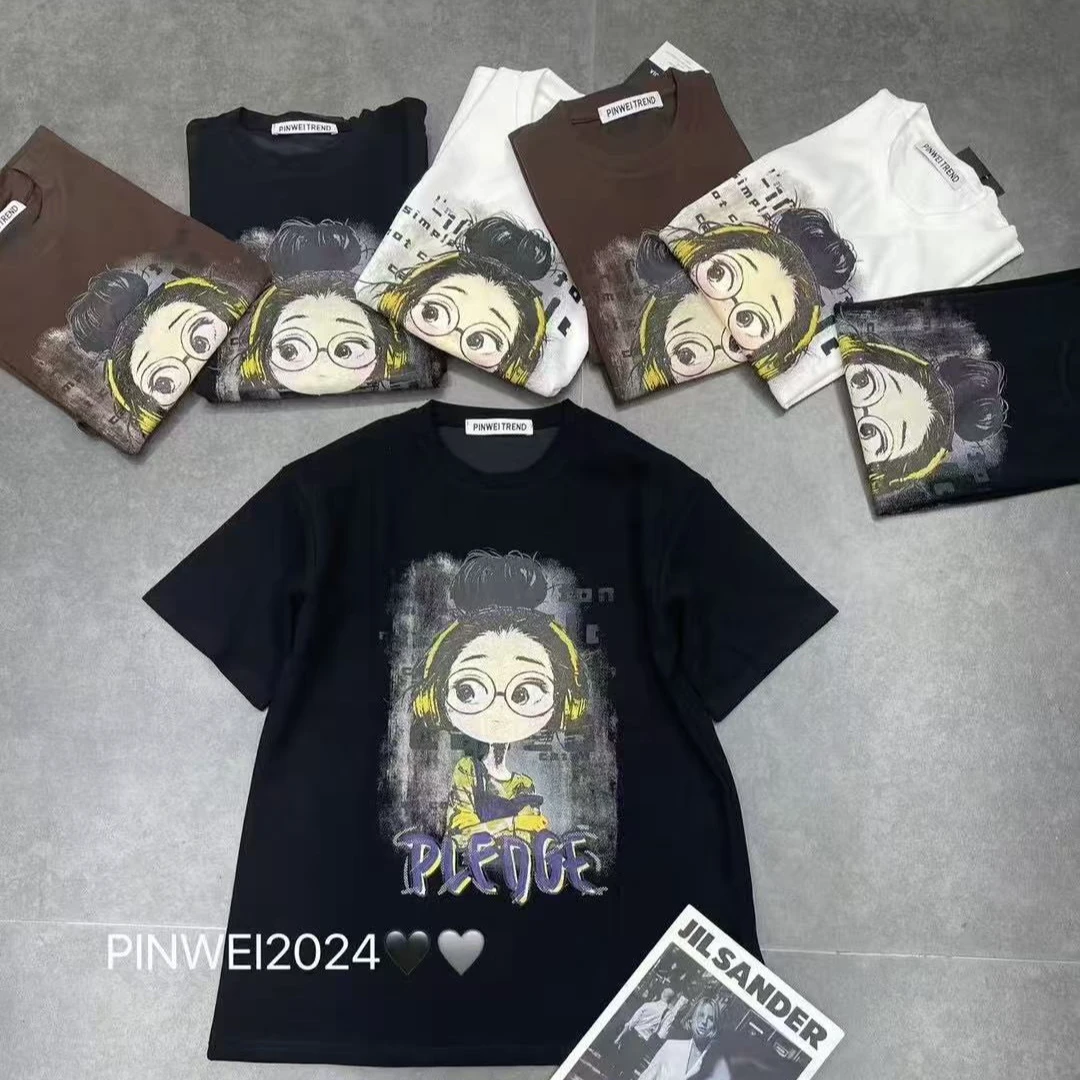 【王大艳家】品，小女孩宽松短袖T恤