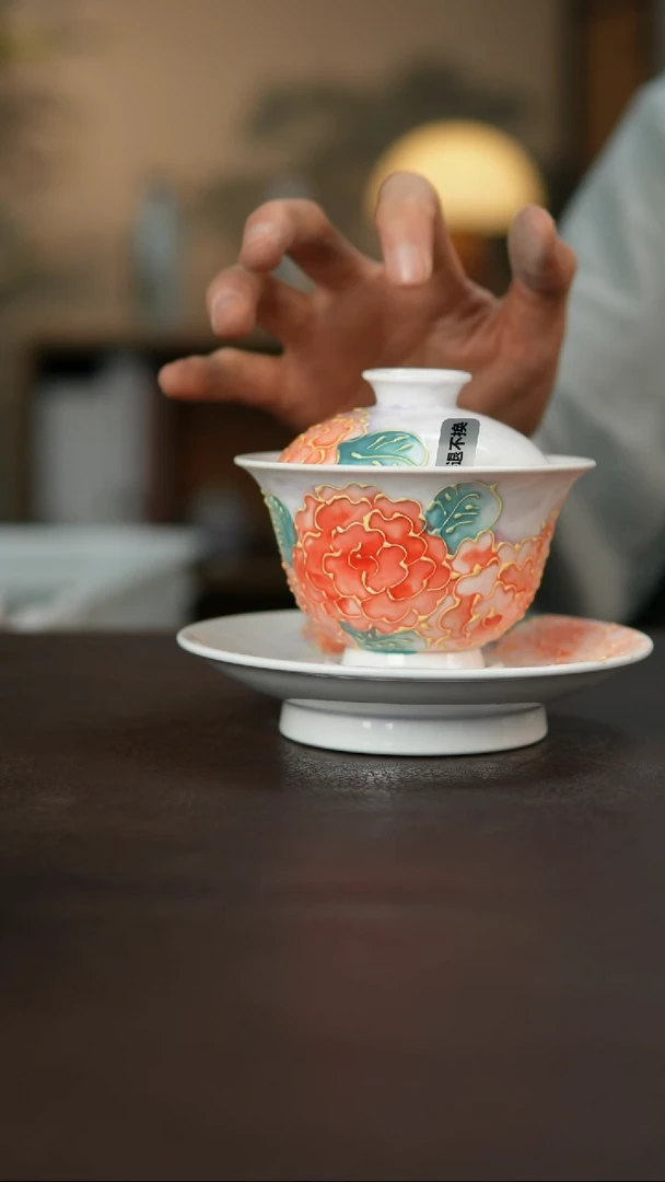 杯景德镇陶瓷杯碗柴烧瑕疵