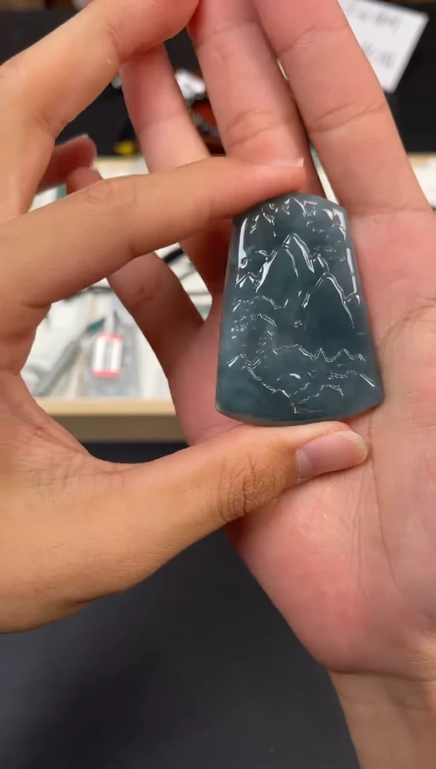 【闪购商品】翡翠吊坠(不含链)未镶嵌翡翠吊坠YPFC-124危料