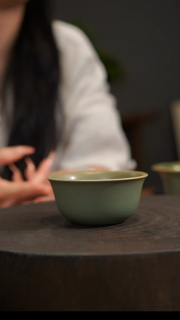 杯子鸡缸杯 汝州原产地  原矿老釉